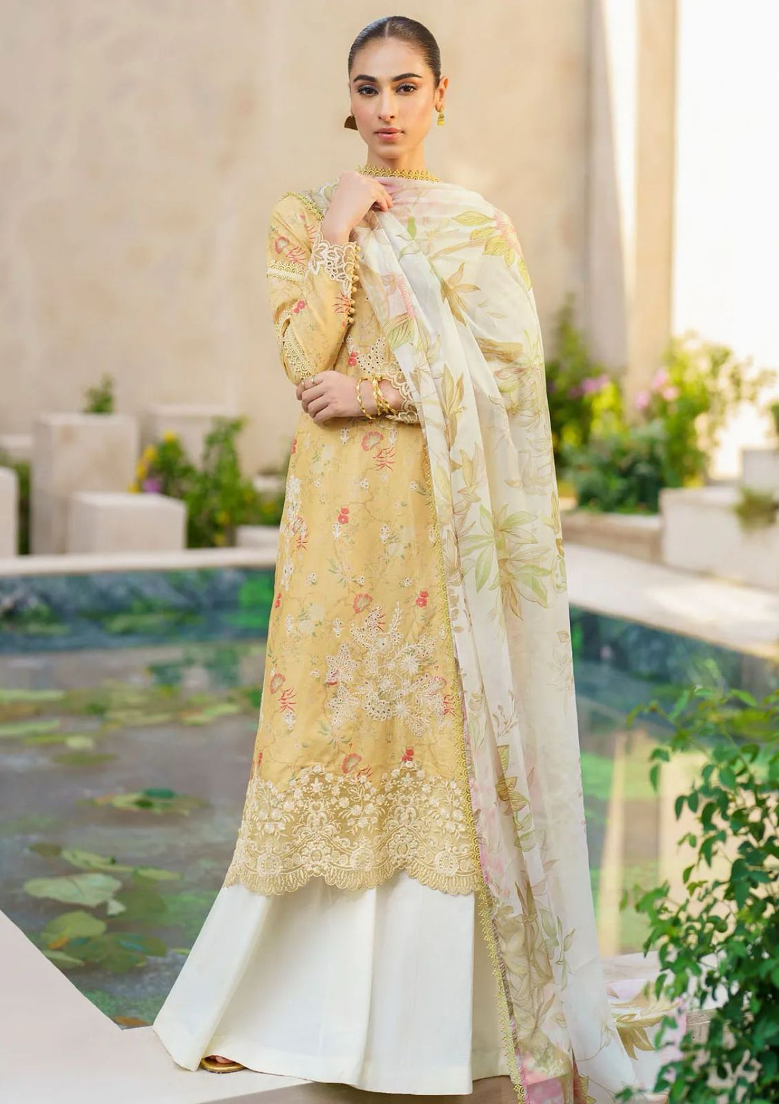 BIN SAEED LAWN PRINTED UNSTITCED 3PC