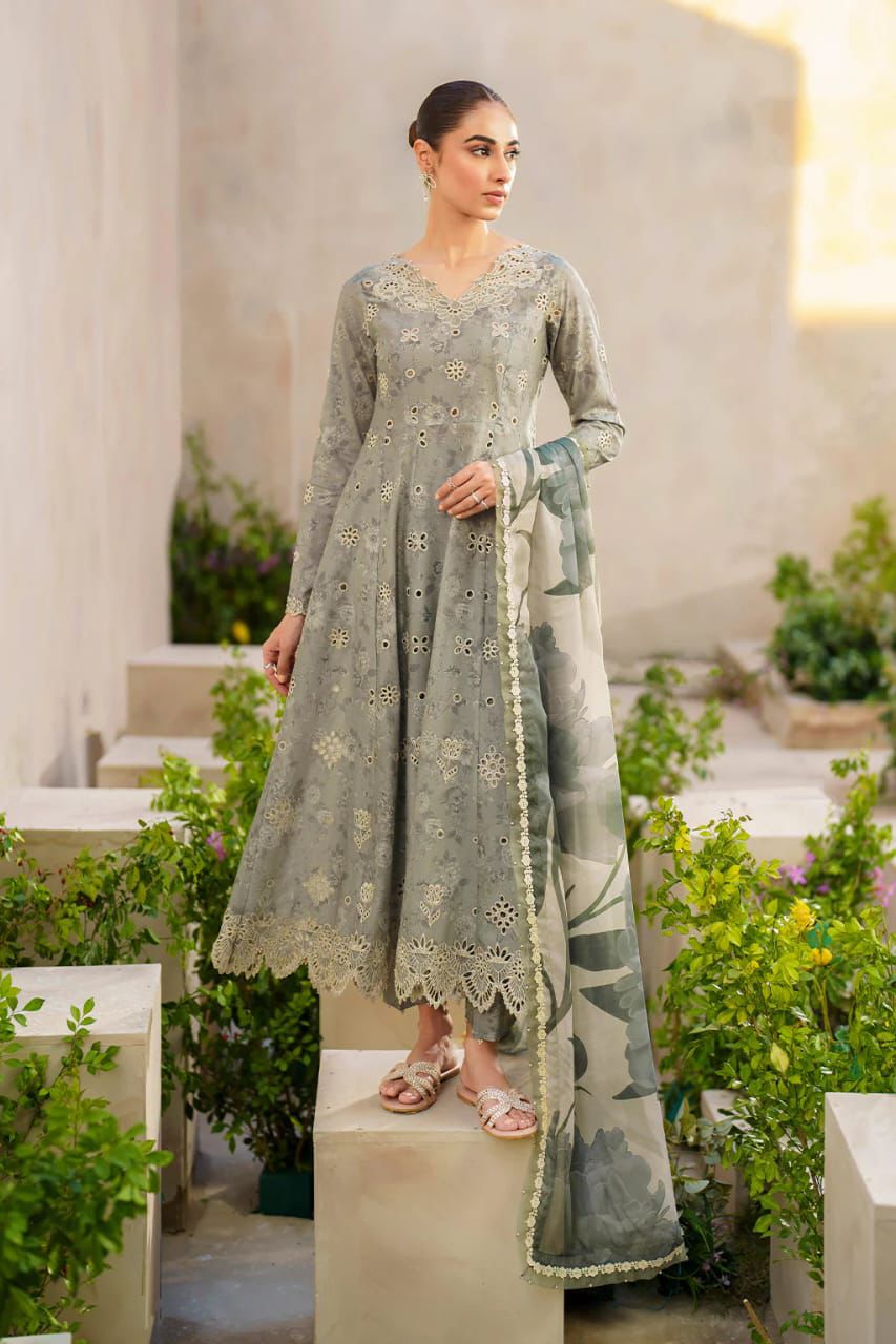 BIN SAEED LAWN PRINTED UNSTITCED 3PC