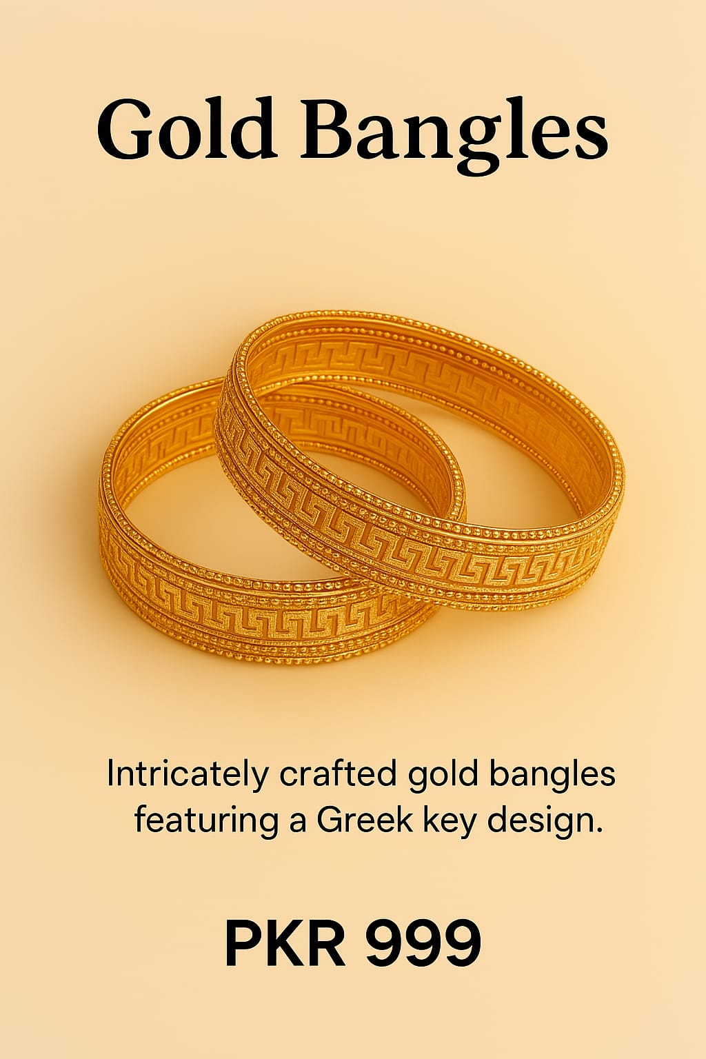 GOLD BANGLES