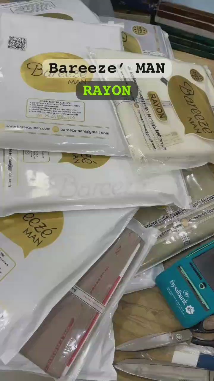 BAREEZE' MAN  RAYON ( Summer )